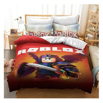 (Pattern 07, Single) ROBLOX Bedding Single Double Duvet Cover Cartoon