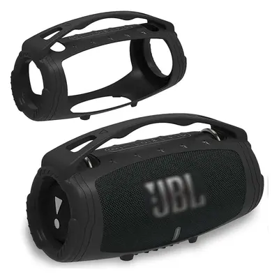 (Black) Silicone Handle Protective Cover Case Accessories for JBL Xtreme Portable Bluetooth Spea