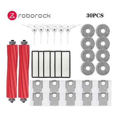 (30pcs) Dust Bag For Roborock Q Revo / P10 A7400RR Robot Vacuum Cleaner Accessories Garbage Bag 