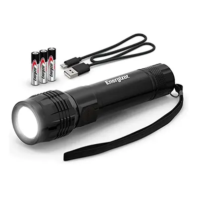 Rechargeable LED Tactical Torch, Ultra Bright High Lumens, Heavy Duty Water Resistant Flashlight