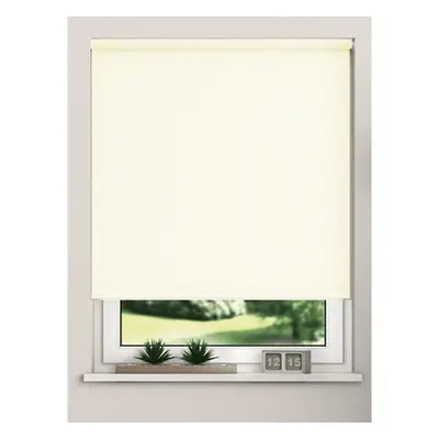 (170cm) Cream 100% Thermal Blackout Roller Blind For Windows