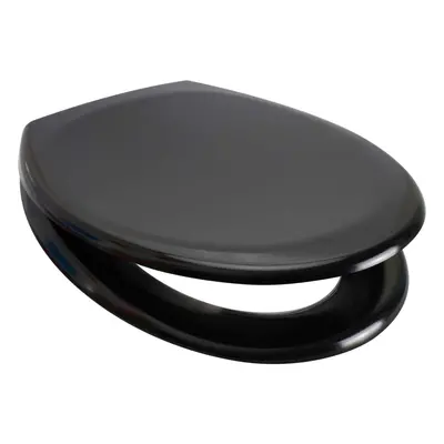 (Black) Soft Closing Toilet Seat