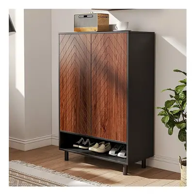 6-Tier Shoe Cabinet with Doors