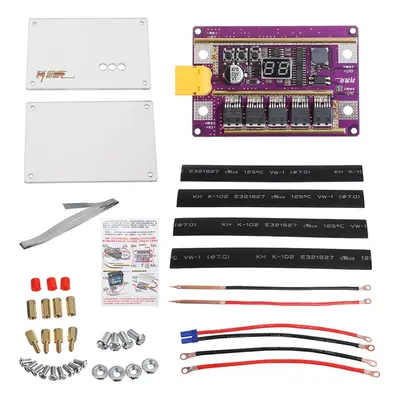 (with square pen, with housing) Spot Welder DIY Kit Gears Power Adjustable Mini Spots Welding Ma