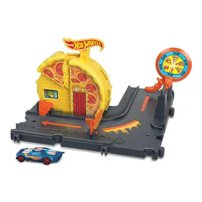 City Toy Track Favorite Places Pizzeria Includes Vehicle for Kids Ages and Up