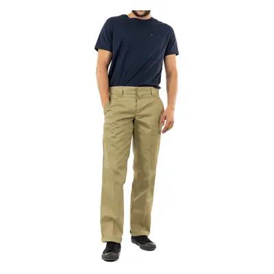 Dickies mens Washed Slim Straight work utility pants Khaki 40W x 32L