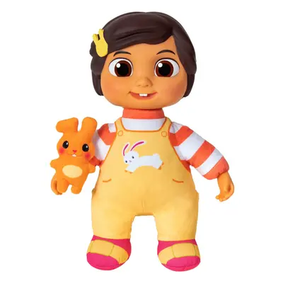 CoComelon My Friend Nina Doll Soft Plush Body - Music Sounds and Phrases in Spanish and English 