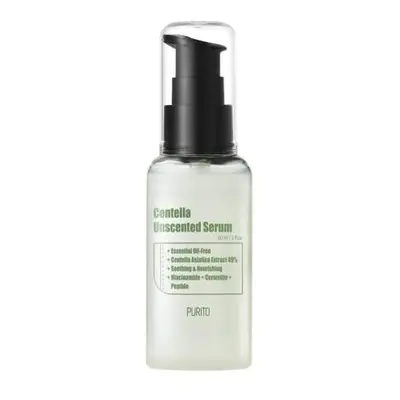 PURITO Centella Unscented Serum 60ml/ fl.oz, serum for face, Centella Asiatica,Recovery facial S