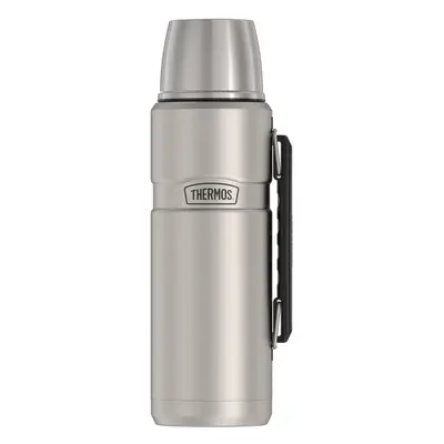 THERMOS Stainless King Vacuum-Insulated Beverage Bottle, Ounce, Matte Steel