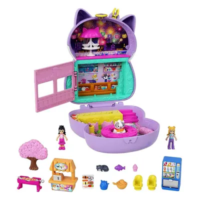 Polly Pocket Sushi Shop Cat Compact