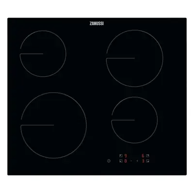 Zanussi ZHRN641K 59cm Ceramic Hob - Black