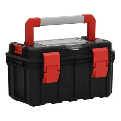 (45 x x 26.5 cm) vidaXL Tool Box Black and Red Tool Organiser Case Storage Box Multi Sizes