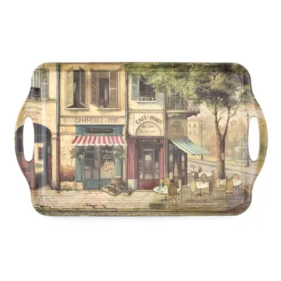 Pimpernel Parisian Scenes Collection Large Handled Tray | Serving Tray for Lunch, Coffee, or Bre