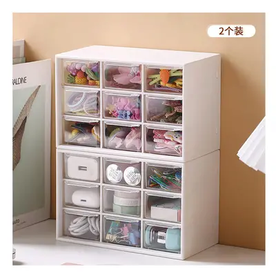 (Pack of storage boxes) PK7J Small Drawer Storage Box Small Box Small Size Mini Miscellaneous Sm