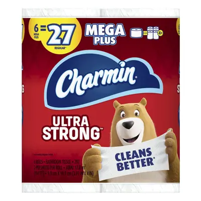 Charmin Ultra-Strong 2-Ply Toilet Paper, Sheets Per Roll, Pack Of