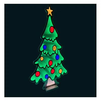 4ft Light up Christmas Tree Infinity Decoration with Multi-Coloured LEDs