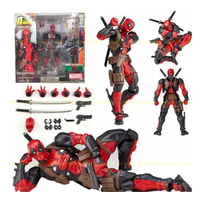 Marvel X-Men Deadpool Action Figure Model Superhero Holiday Toy Kids Xmas Gifts