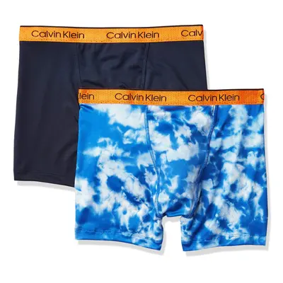 Calvin Klein Boys' Little Performance Boxer Brief Underwear Pack B