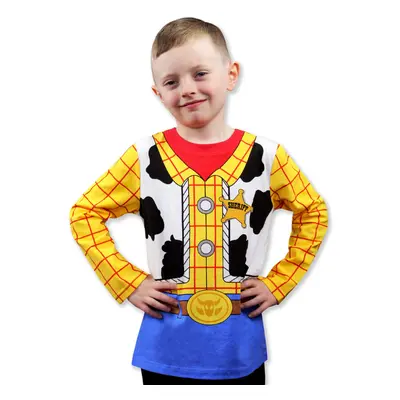 Disney Toy Story Boys Woody Long Sleeve Costume T-Shirt for Infant To