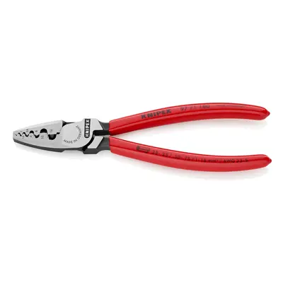 Knipex 71 Crimping Pliers for end sleeves 25-2 5mm with soft handle VDE-tested