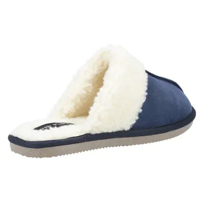 (Blue, (Adults')) Hush Puppies Arianna Suede Women's Navy Slippers