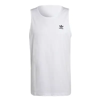 adidas Originals Men's Trefoil Essentials Tank Top White Small