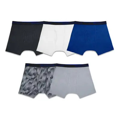 Fruit of the Loom Big Breathable Boxer Briefs Boy-5 Pack-cotton Mesh