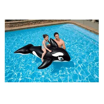 Intex Whale Inflatable Pool Ride-On, 76" X 47", for Ages 3+