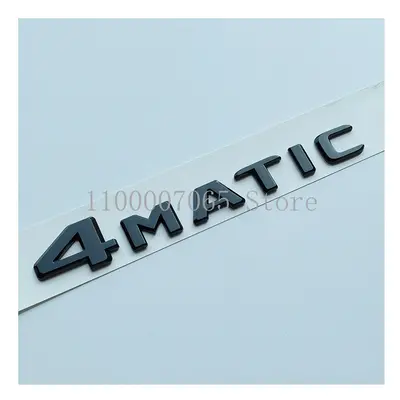 (4matic) Glossy Black Letters X250d X350d 4Matic Etition Emblem for Mercedes