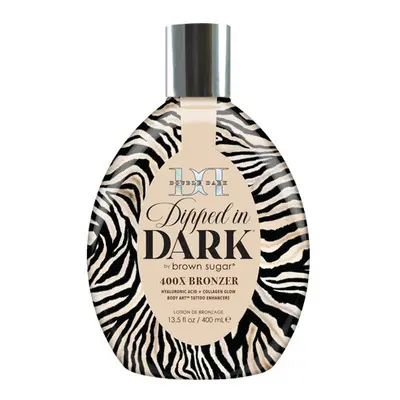 (400ml) Tan Incorporated Double Dark Dipped in Dark Bronzer Sunbeds Accelerator Lotion