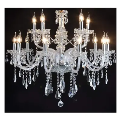 (24 Arms) Genuine K9 Crystal Chandelier Clear 2, 6, 8, 10, 15, 24, ARMS