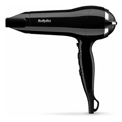 BaByliss 5736BU Power Fast DC Hair Dryer Black 3-Heat & 2-Speed Settings