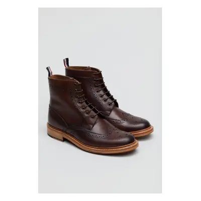 (Brown, (Adults')) Ben Sherman Arthur Leather Men's Mocha Boots