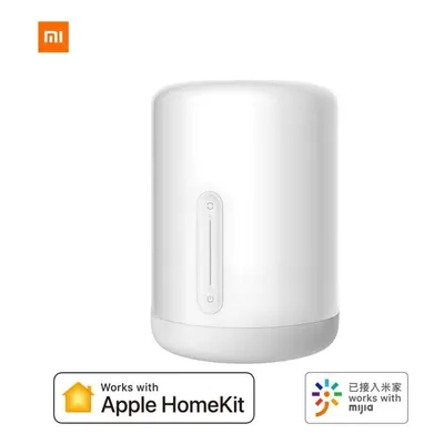 (white) Xiaomi Mijia Smart Bedside Lamp Voice Control Night Light Work With Mi Home App Apple Ho