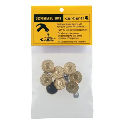 Carhartt Button Kit 3X Brass