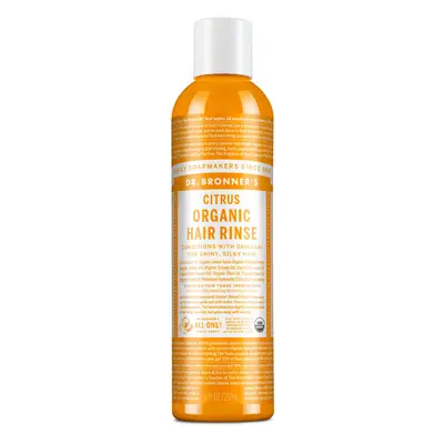 Dr. Bronner's Fair Trade & Organic Hair Conditioning Rinse - Citrus Orange, Ounce