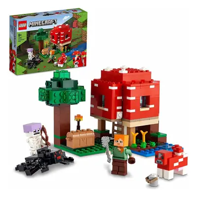 LEGO Minecraft The Mushroom House Set