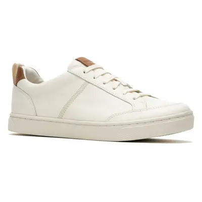 (White, (Adults')) Hush Puppies The Good Low Top Leather Men's White Trainers