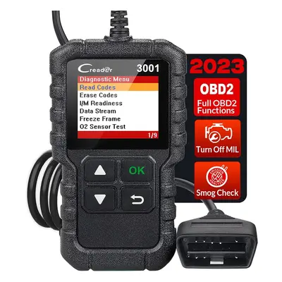 LAUNCH Creader OBD2 Scanner, Engine Fault Code Reader Mode CAN Diagnostic Scan Tool for All OBDI