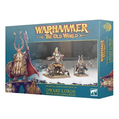 Games Workshop Warhammer Old World Dwarven M/H: Dwarf Lords with Shieldbearers