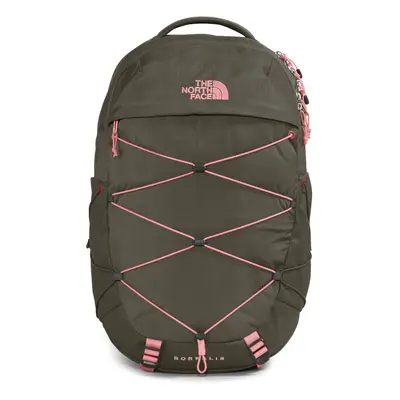 THE NORTH FACE Womens Borealis Commuter Laptop Backpack New Taupe GreenShady Rose One Size