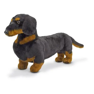 Melissa & Doug Giant Dachshund - Lifelike Stuffed Animal Dog Large