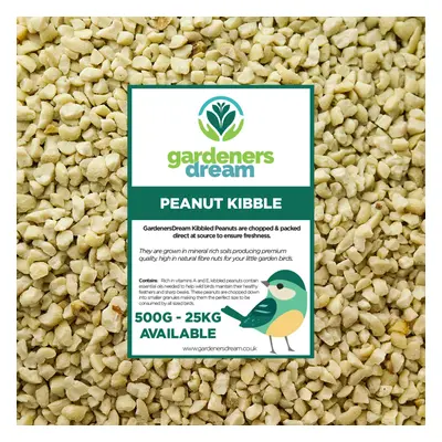 GardenersDream Kibbled Peanuts - Premium Wild Bird Food Crushed Peanut Granules