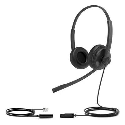 Headset YHS34 Dual - Two Ear Headphones - with RJ Connection Cable