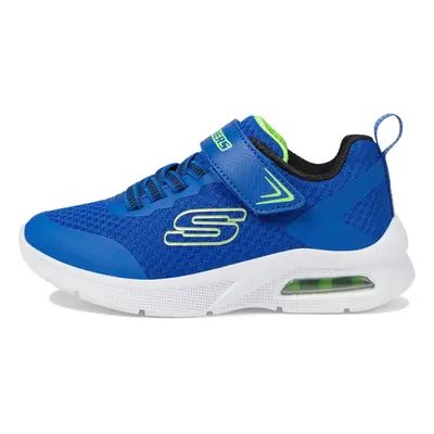 Skechers Kids Boy's Microspec Max Sneaker Blue/Lime 2.5 Little Kid