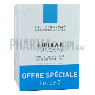 La Roche-Posay Lipikar Surgras Cleansing Bar x 150g