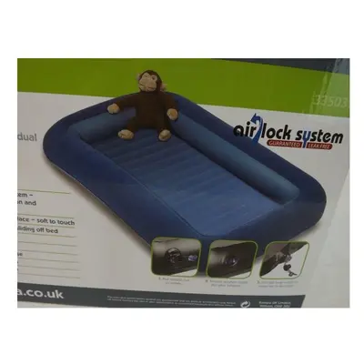 Kampa Blue Junior Bumper Airlock Air Bed for Kids