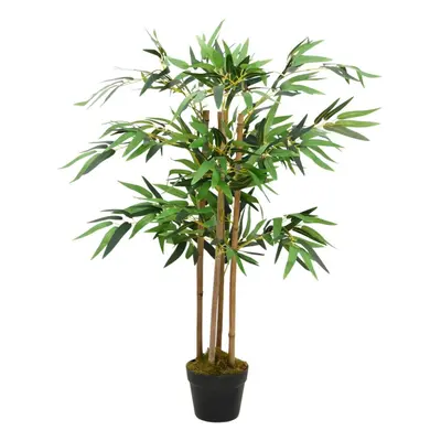 vidaXL Artificial Bamboo Plant Twiggy with Pot 90cm Fake Arrangement Decor