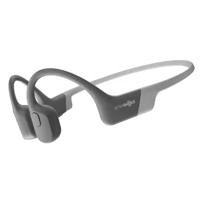 AfterShokz Aeropex Bone Conduction Headphones Open Ear Wireless - Lunar Grey