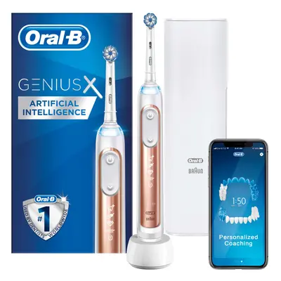 Oral-B Genius X Rose Gold Electric Toothbrush